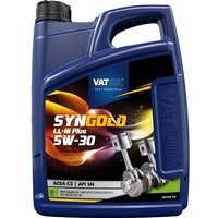 VATOIL Motoröl SynGold DX 5W-30 Inhalt: 5l, Synthetiköl 50642 von VATOIL