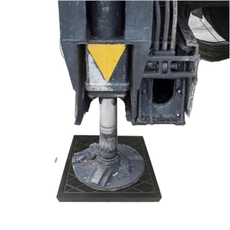 Kranfüße Pads, RVs Jack Blocks Pads Stabilisierende Kran-Ausleger-Pads, Anhänger-Nivellierpads mit einfach zu greifendem Griff, Wrecker-Fahrwerk-Hochleistungs-Stützpad(A,70x70x6cm/27.6x27.6x2.4in) von VAYEODEYU