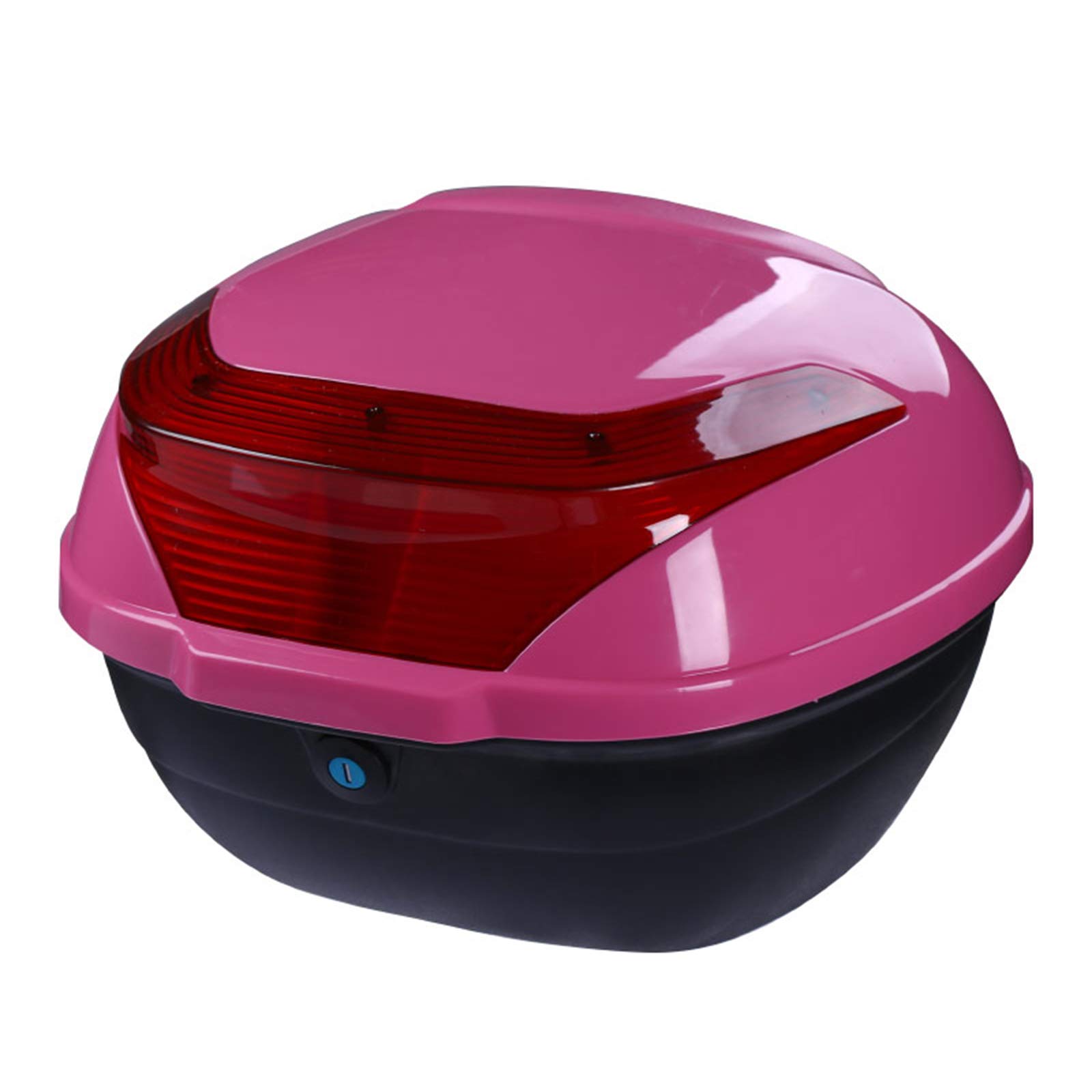 Motorradkoffer Motorrad Touring Topcase Heckkoffer Gepäckbox(Pink) von VAYEODEYU