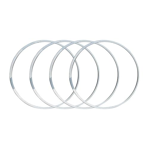 VAYEODEYU Felgenschützer, Leichtmetallfelgenschutz for Mini, Felgenschutz – Leichtmetall-Reparaturset zur Wiederherstellung von Abnutzungserscheinungen und Schrammen am Autorad(09 Sliver,15 inch) von VAYEODEYU