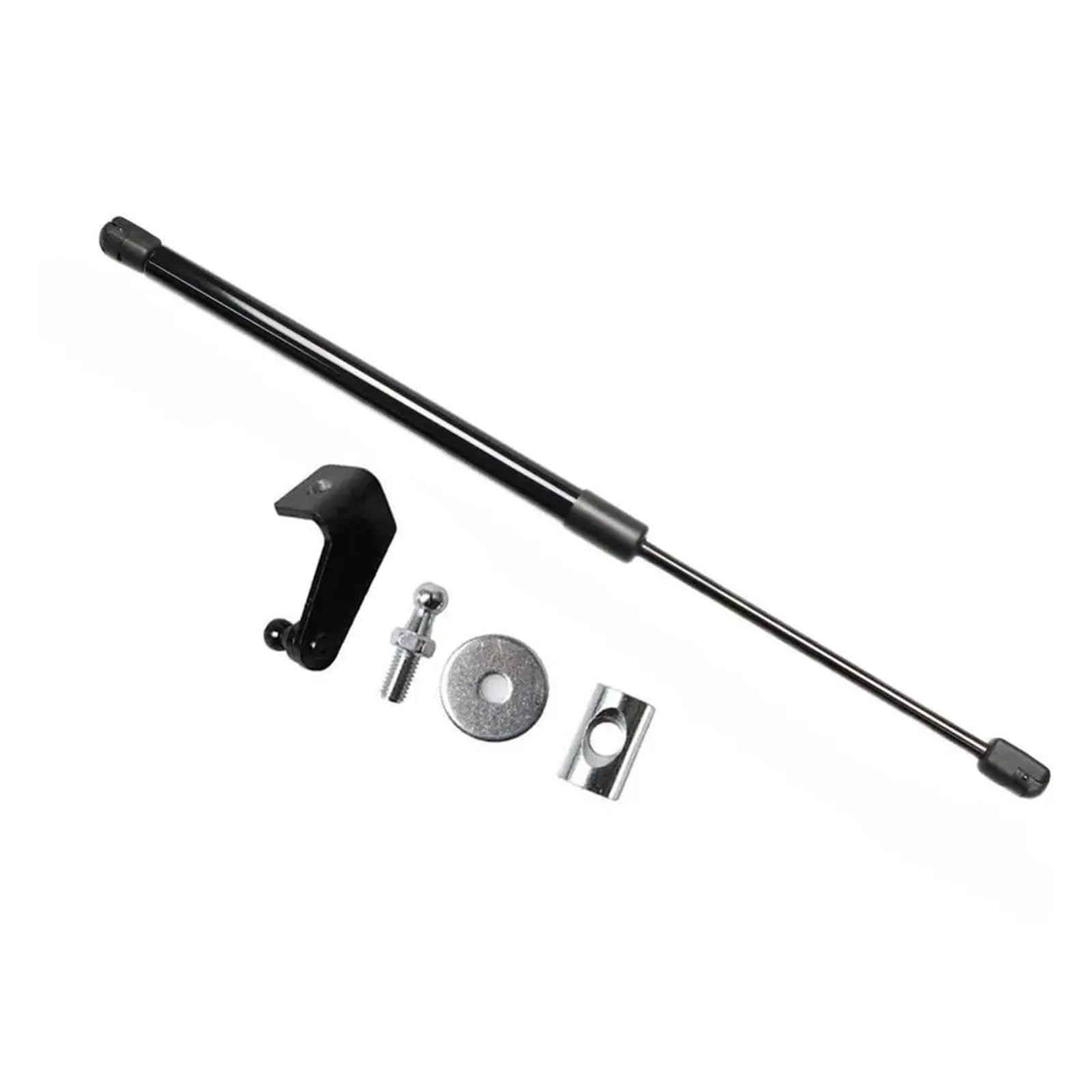 VBKSLVRL 1PC Dämpfer Front Motorhaube Ändern Kompatibel for Fiesta MK7 2012-2019 Strut Prop Rod Lift Unterstützung Stoßdämpfer zubehör Bar(Normal black) von VBKSLVRL