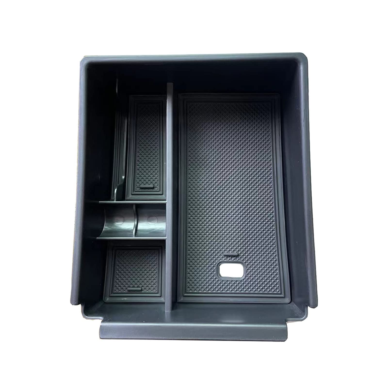 Auto-Aufbewahrungsbox-Mittelkonsolen-Organizer-Fachinnenraum Kompatibel Mit Hyundai Für Tucson NX4 Limited 2022 Auto Center Console Tray von VBNYBA