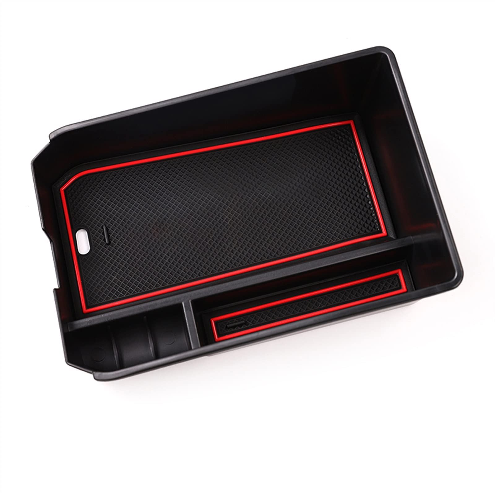 Auto Mittelarmlehne Aufbewahrungsbox Verstauen Aufräumen Auto Anti-Rutsch Gummi Zubehör Kompatibel Mit X3 G01 X4 G02 X5 G05 X6 G06 X7 G07 Auto Center Console Tray von VBNYBA