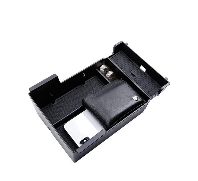 Auto-Mittelarmlehnen-Aufbewahrungsbox Armlehnen-Mittelkonsolen-Organizer-Fach Innenausstattung Kompatibel Mit Mazda 3 2021 2020 2019 Auto Center Console Tray von VBNYBA