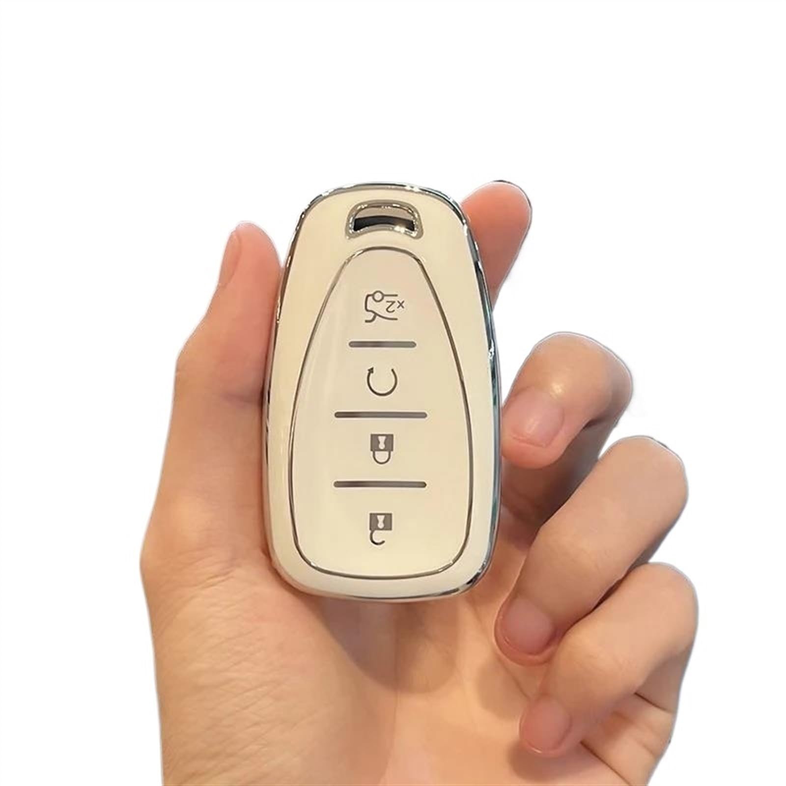 Auto Schlüssel Kompatibel Mit Chevrolet Für Equinox Für Sonic Für Volt Für Bolt 1 Stück 4/5 Tasten Auto Shell Fob Autoschlüsseletui Abdeckung Taste Fernbedienung Schlüsselgehäuse(color1,A 4button) von VBNYBA