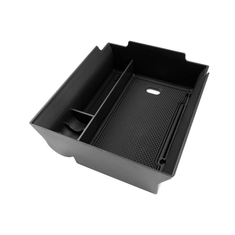 Auto-Zentral-Aufbewahrungsbox, Kompatibel Mit Hyundai Für Ioniq 6 2023, rutschfeste Gummi-Armlehnen-Aufbewahrungsbox, Auto-Innenausstattung Auto Center Console Tray von VBNYBA