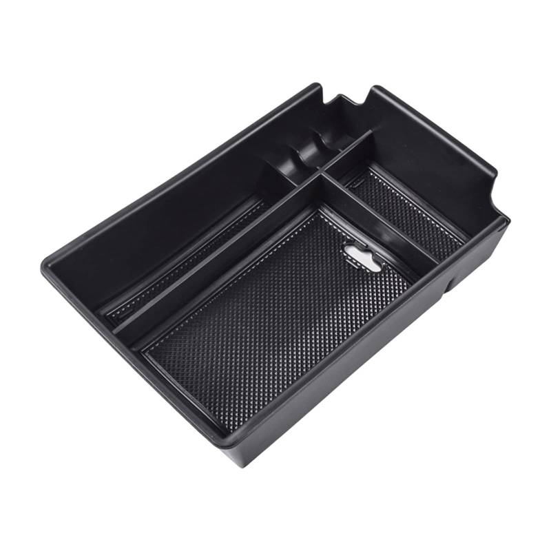 Kompatibel Mit Hyundai Für Sonata DN8 10. 2020 2021 2022 2023 Car Center Console Organizer Tray Storage Insert Tray Storage Box Innenausstattung Auto Center Console Tray(Black) von VBNYBA