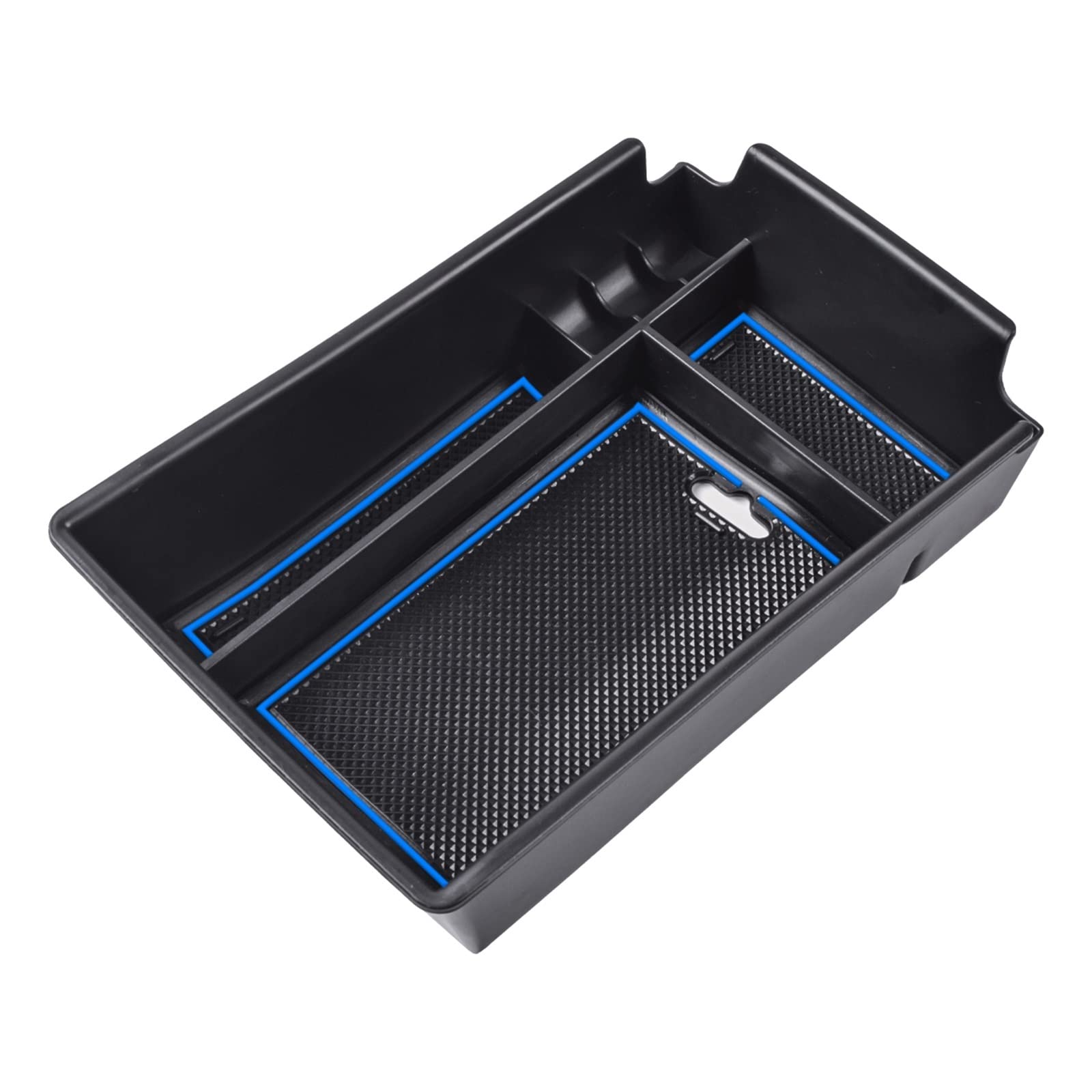 Kompatibel Mit Hyundai Für Sonata DN8 10. 2020 2021 2022 2023 Car Center Console Organizer Tray Storage Insert Tray Storage Box Innenausstattung Auto Center Console Tray(Blue) von VBNYBA