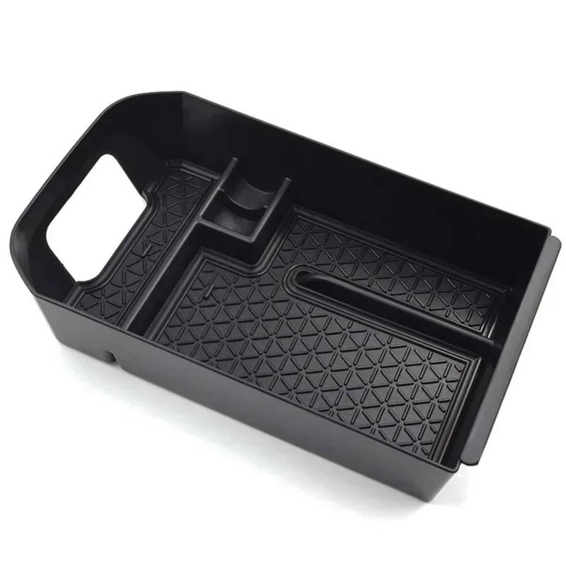 Kompatibel Mit Toyota Für RAV4 2019 2020 2021 2022 2023, Auto-Innenraum, Zentrale Aufbewahrungsbox, Armlehne, Handschuhhalter, Platten-Organizer Auto Center Console Tray(Black) von VBNYBA