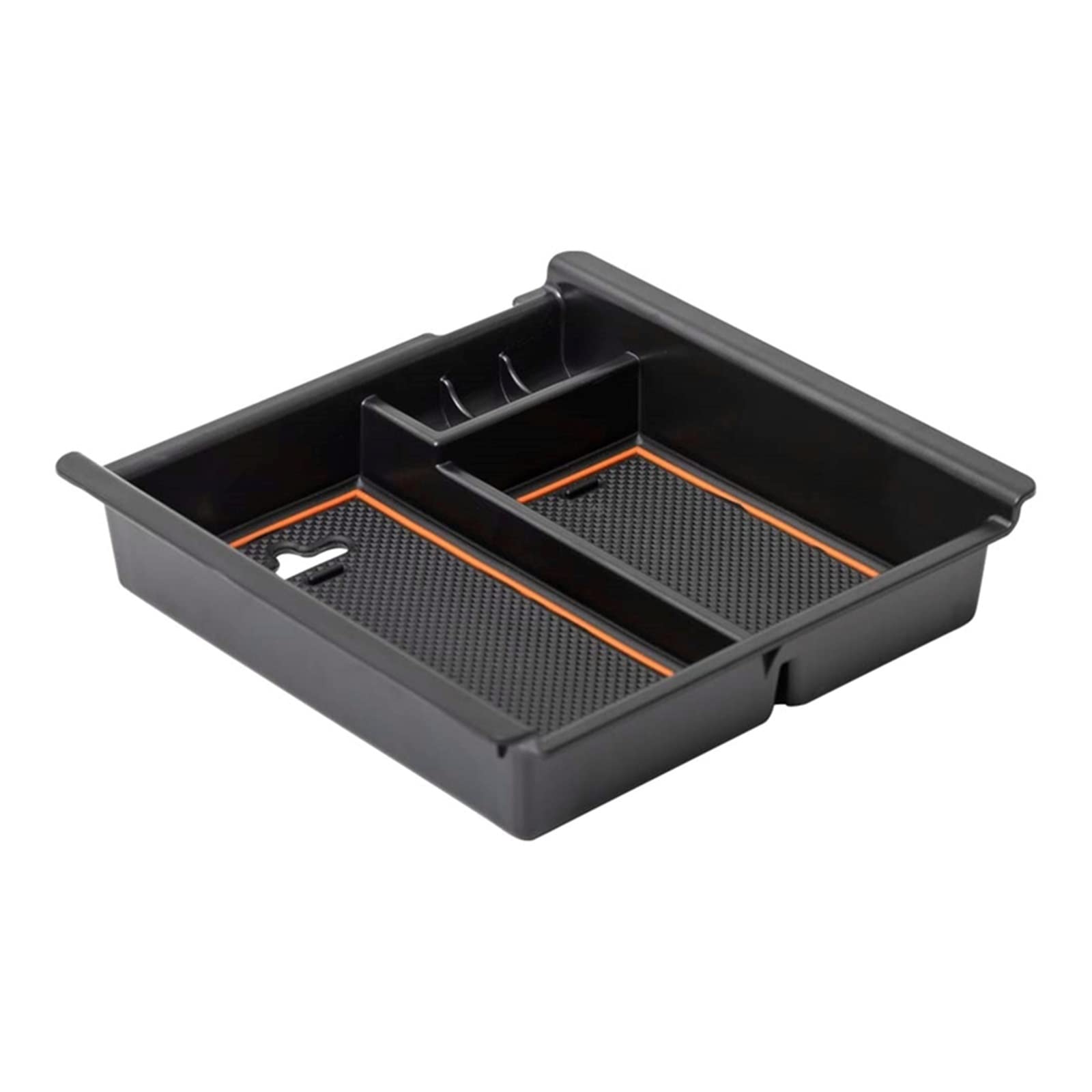 Kompatibel Mit Toyota Für Tacoma 2016 2017 2018 2019 2020 2021 2022 2023 Auto-Armlehnen-Aufbewahrungsbox Mittelkonsolen-Organizer-Fach Auto Center Console Tray(Orange) von VBNYBA