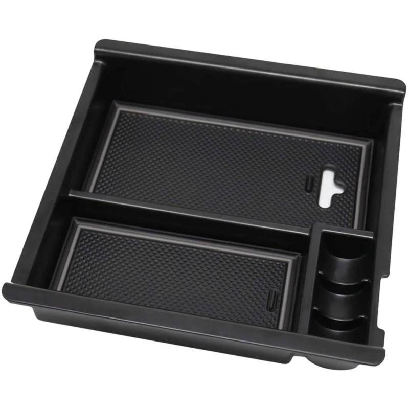 Kompatibel Mit Toyota Für Tacoma N300 2016 2017 2018 2019 2020 2021, Auto-Mittelarmlehnen-Aufbewahrungsbox, Mittelkonsolen-Organizer, Behälter, Zubehör Auto Center Console Tray von VBNYBA