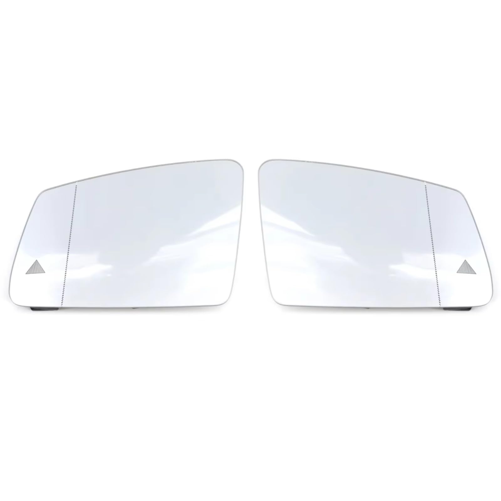 Seitenrückspiegelglas Kompatibel Mit Benz Für W204 2011–2014 Für W212 2009–2015 Auto Links Rechts Beheizter Flügel Rückspiegel Glas Totwinkel-Warnlinse 2048103121(1 pair) von VBNYBA