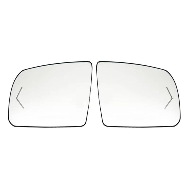 Seitenrückspiegelglas Kompatibel Mit Toyota Für Tundra 2007–2020 Für Sequoia 2008–2017 OEM: 87906-0C032 87903-0C032 Beheizte Außenrückspiegel-Glaslinse Für Das Auto(A) von VBNYBA