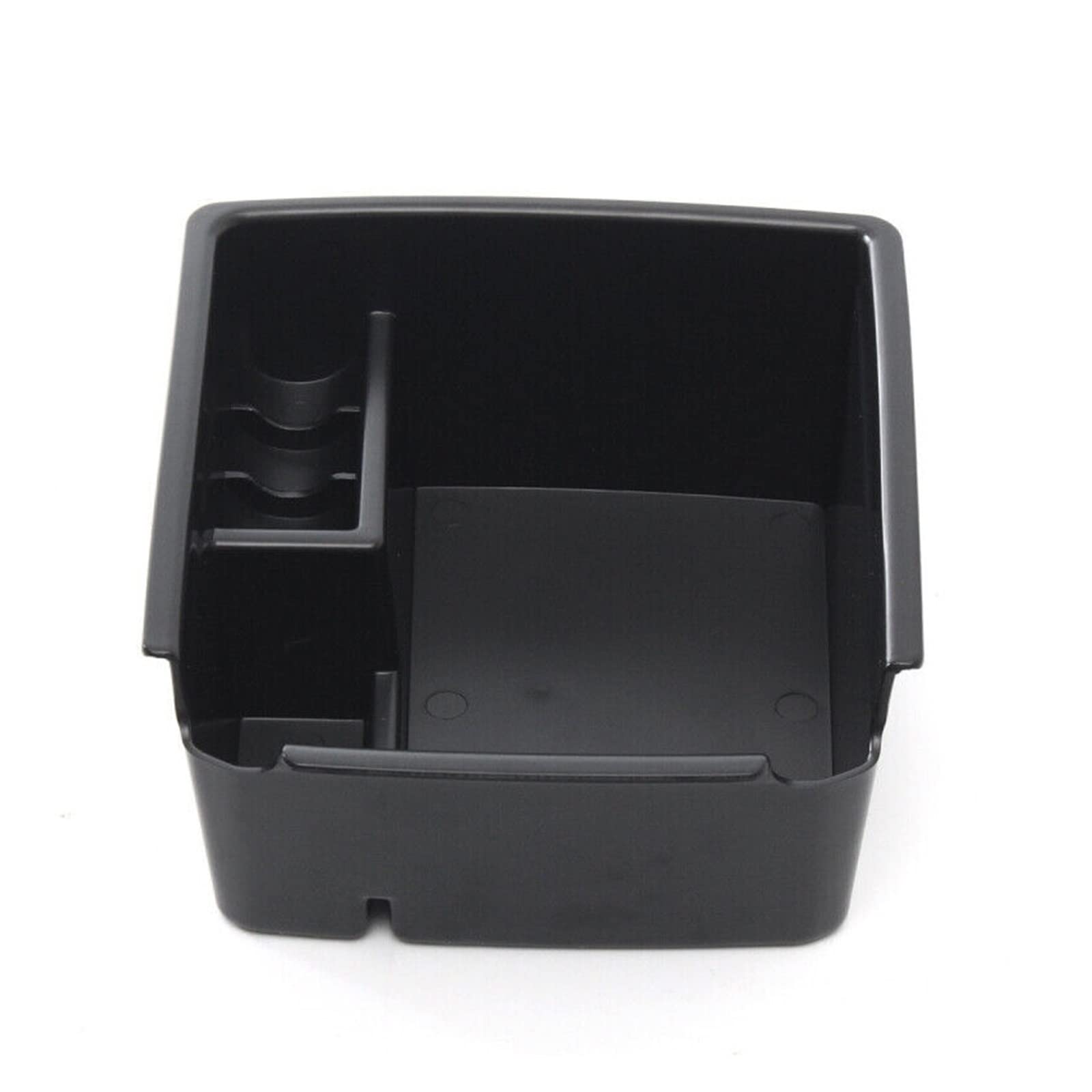 VBNYBA Aufbewahrungsbox Für Die Armlehne Der Mittelkonsole Organizer Tablett Innenzubehör Kompatibel Mit VW Für Tiguan L Mk2 2016 2017 2018 Auto Center Console Tray von VBNYBA