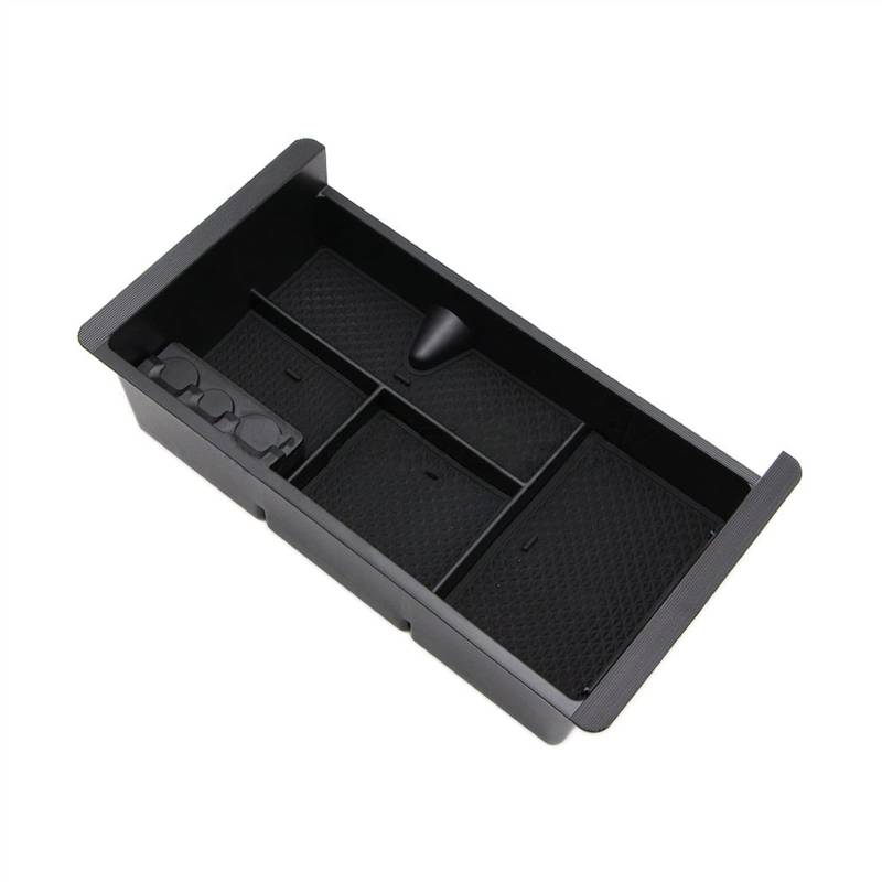 VBNYBA Auto-Armlehnen-Aufbewahrungsbox, Kompatibel Mit GMC Für Sierra 2014 2015 2016 2017 2018, Innen-Mittelkonsolen-Organizer, Halterablage Auto Center Console Tray von VBNYBA