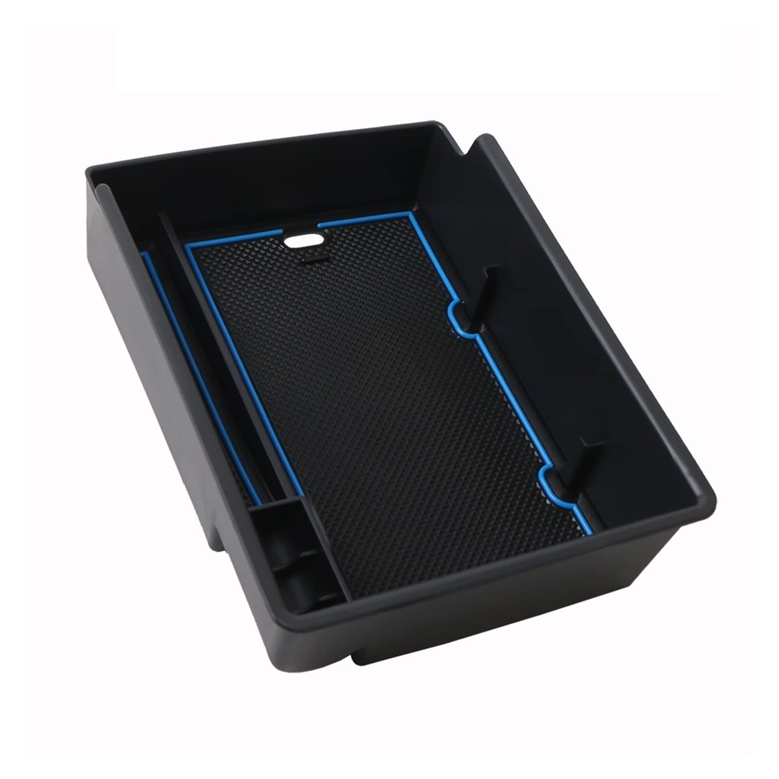 VBNYBA Auto-Mittelkonsolen-Organizer-Fach Armlehnen-Aufbewahrungsbox Innenraum Zubehör Kompatibel Mit Hyundai Für Ioniq EV 2021 Auto Center Console Tray(B) von VBNYBA