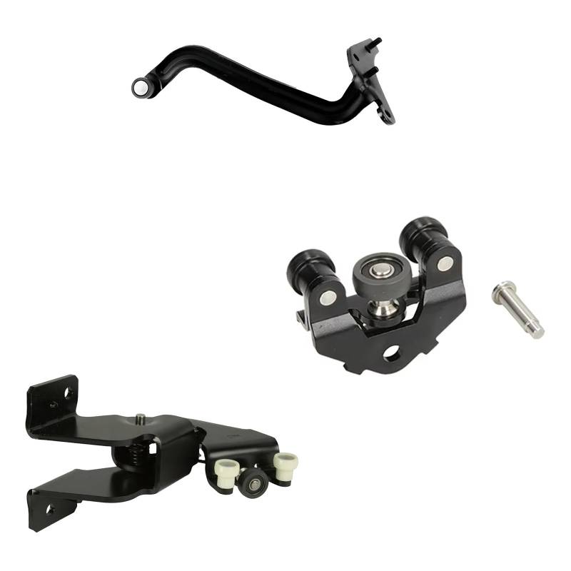 VBNYBA Auto Schiebetür Rolle Kompatibel Mit Citroen Für Jumpy 2007–2016 OEM: 1498205080 1498209080 1498207080 Autoteile Auto-Schiebetürrolle, Rechte Seite Oben, Mitte Unten von VBNYBA