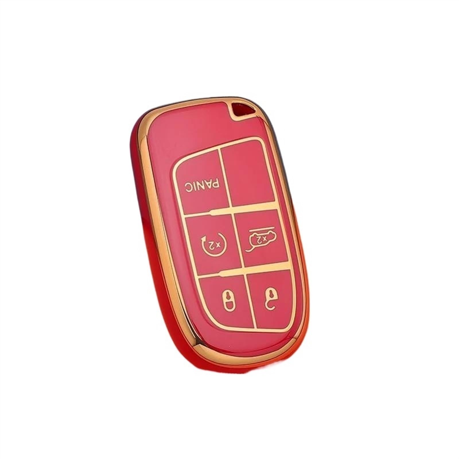 VBNYBA Auto Schlüssel Kompatibel Mit Chrysler Für 300C 1 Stücke Auto Fernbedienung Schlüssel Fall Abdeckung Shell Schlüssel Schutzhülle Auto Schlüssel Abdeckung Remote Key Fob Abdeckung Fall(Color 4) von VBNYBA