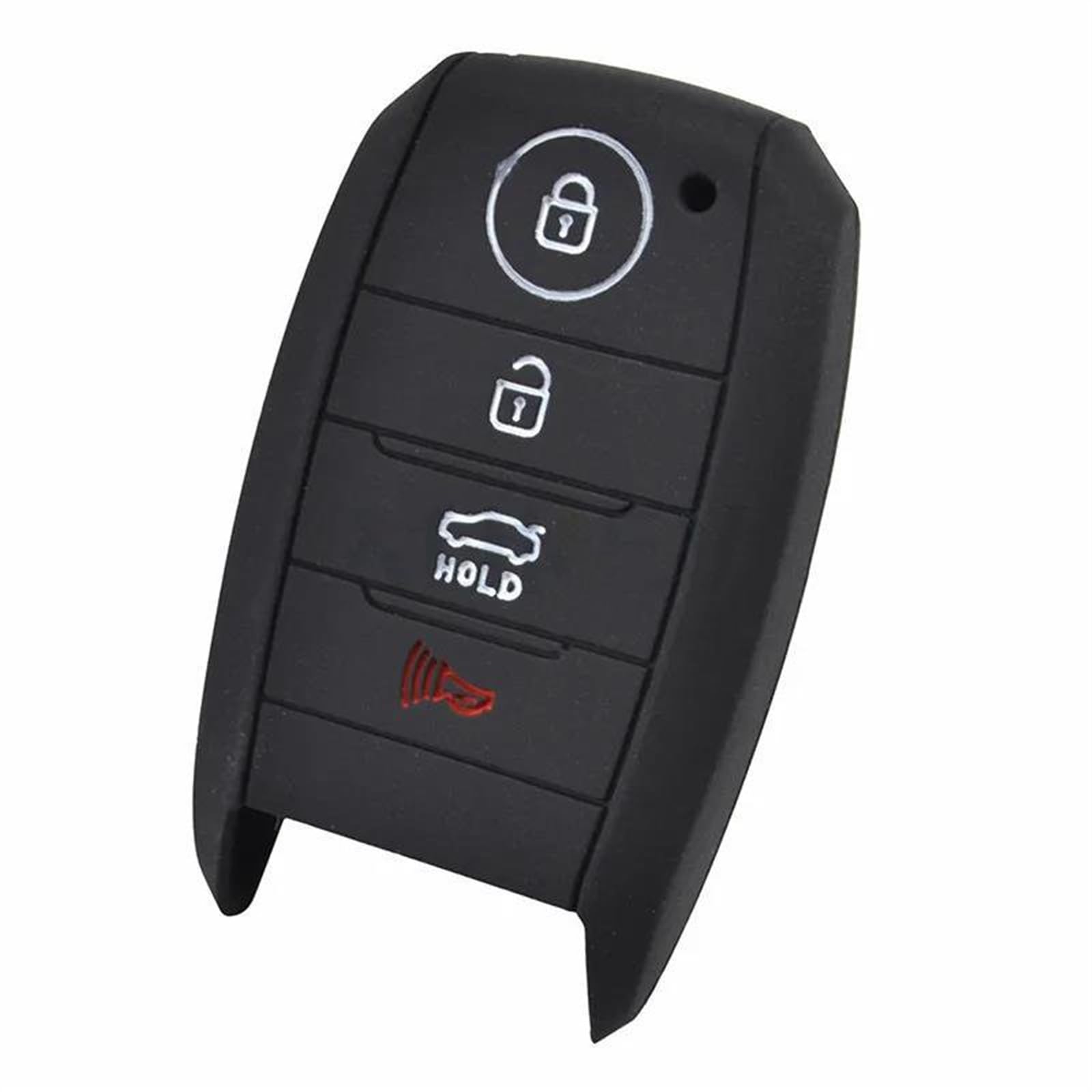 VBNYBA Auto Schlüssel Kompatibel Mit K&ia Für Ceed Für Sedona 2015 2016 2017 2018 2019 Autoschlüssel-Abdeckungsfälle Remote-Fob-Shell-Abdeckung Autoschlüssel-Gehäuseabdeckung(4button) von VBNYBA