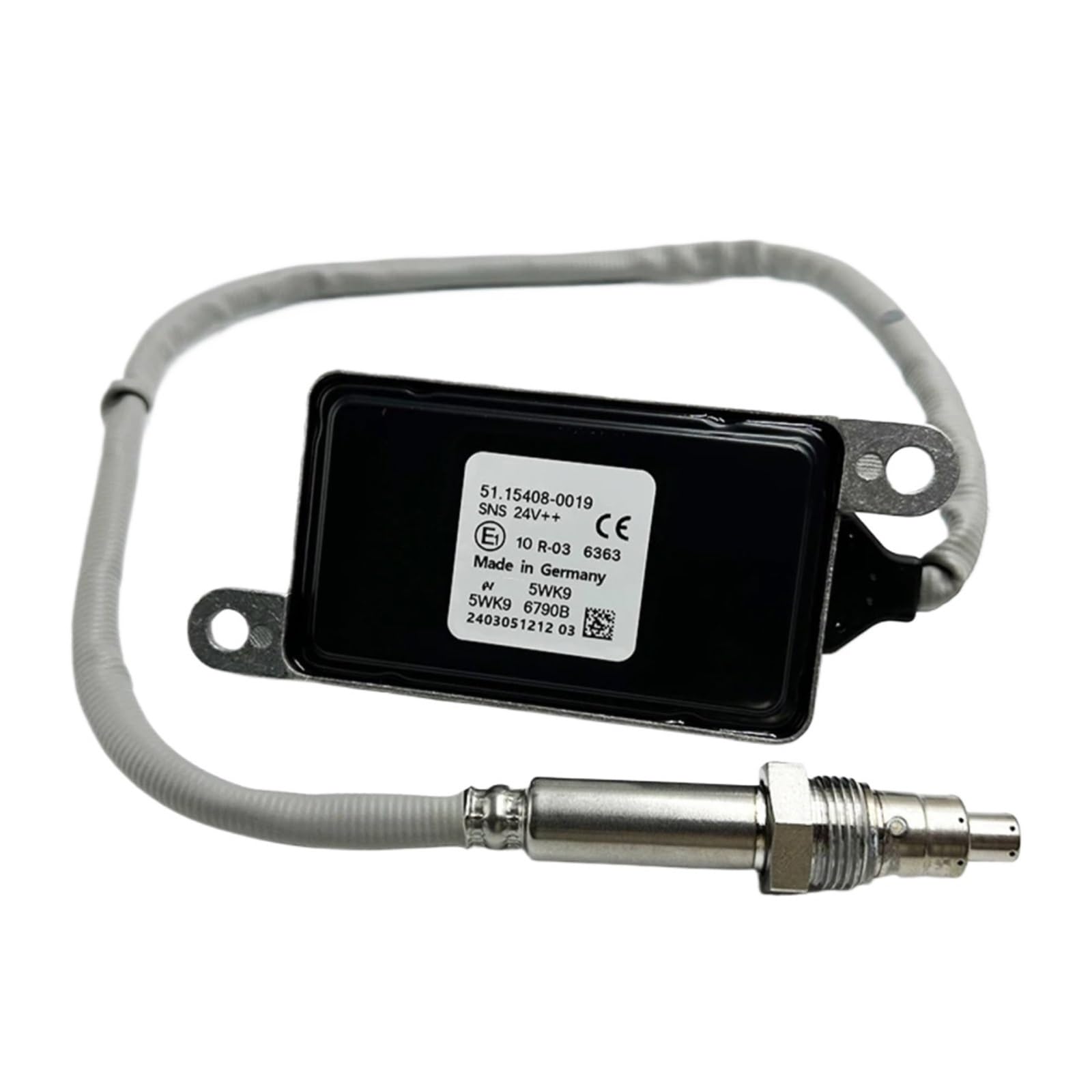 VBNYBA Kompatibel Mit Man Truck 24V Nox-Sensor OE: 51154080012 5WK96790B 51154080019 Stickstoff-Sauerstoff-Sensor-Ersatzteile NOx Stickoxidsenso von VBNYBA