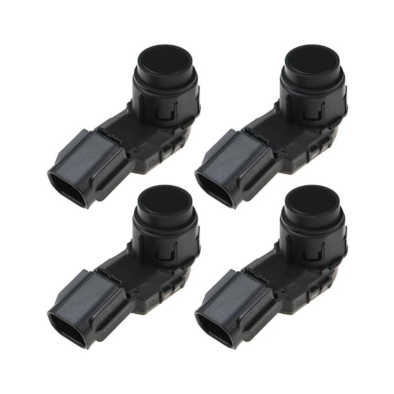 VBNYBA Kompatibel Mit Toyota Für Mark X Grx133 Grx135 2016 2017 2018 Auto-PDC-Parksensor Parkradar Einparkhilfe 8934160060 Parksensor PDC(Black,4pcs) von VBNYBA