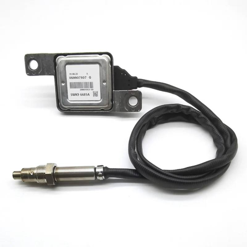 VBNYBA Kompatibel Mit VW Für Touareg 2009 2010 2011 2012 2013 2014 Stickstoff-Sauerstoff-Sensor OE: 5WK96685A 059907807G Abgaserkennung Nox-Sensor NOx Stickoxidsenso von VBNYBA