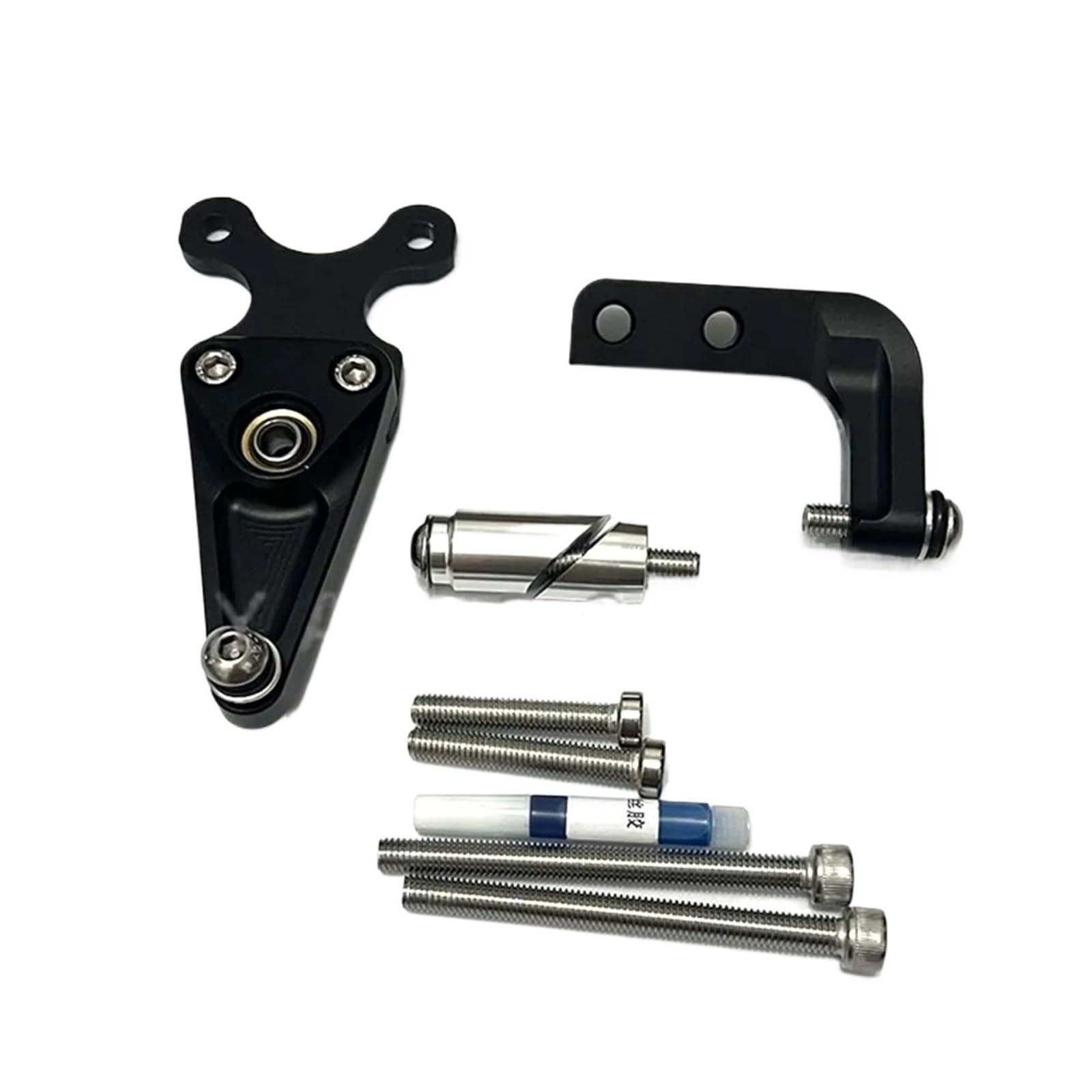 VBNYBA Motorrad Dämpfer Stabilisator Kompatibel Mit CBR650R 2019-2023 Motorradzubehör Motorrad-Lenkungsstabilisierungsdämpferhalterung Motorrad-Absorberstabilisator(C) von VBNYBA