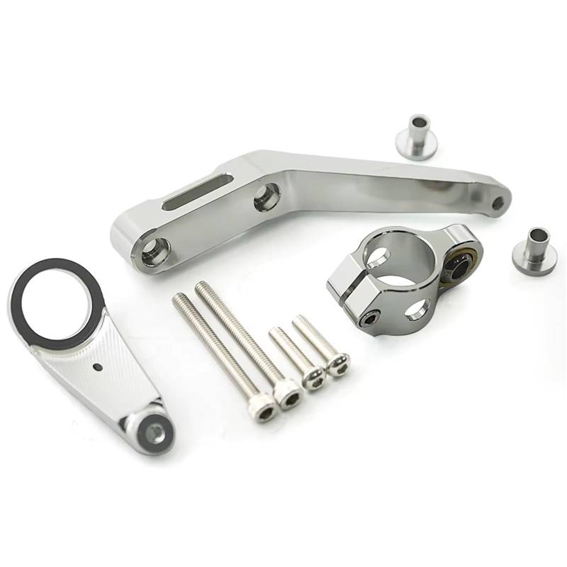 VBNYBA Motorrad Dämpfer Stabilisator Kompatibel Mit CBR954RR 2002-2003 Motorrad-Lenkungsdämpfer-Stabilisator-Dämpfer-Halterungs-Unterstützungs-Kit Moto-Lenkungsdämpfer-Stoßdämpfer(J) von VBNYBA