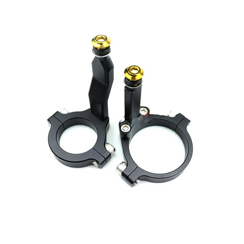 VBNYBA Motorrad Dämpfer Stabilisator Kompatibel Mit Für Ninja ZX-4R ZX-4RR 2023-2024 Motorrad-Lenkungsdämpferhalterung, Moto-Lenkungsstabilisierungsunterstützung(A) von VBNYBA