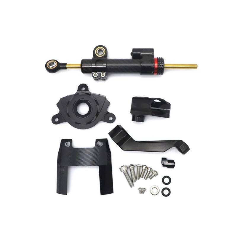 VBNYBA Motorrad Dämpfer Stabilisator Kompatibel Mit Für Z1000 2016 2017 2018 2019 Motorrad CNC Lenkungsdämpfer Stoßdämpfer Kit Motorradzubehör(B) von VBNYBA