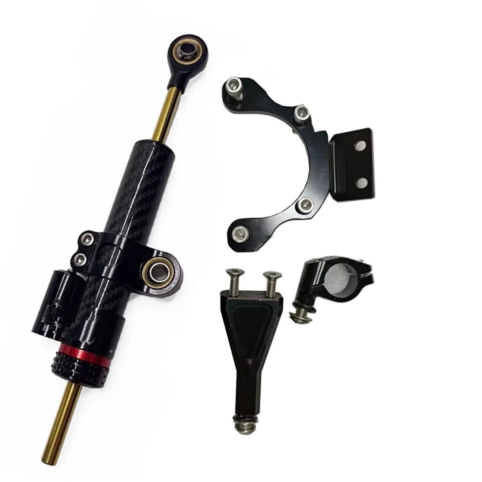 VBNYBA Motorrad Dämpfer Stabilisator Kompatibel Mit Für Z900 2021 2022 2023 Motorrad Stabilisator Lenkung Dämpfer Montage Halterung Absorber Unterstützung Kit Zubehör(J) von VBNYBA