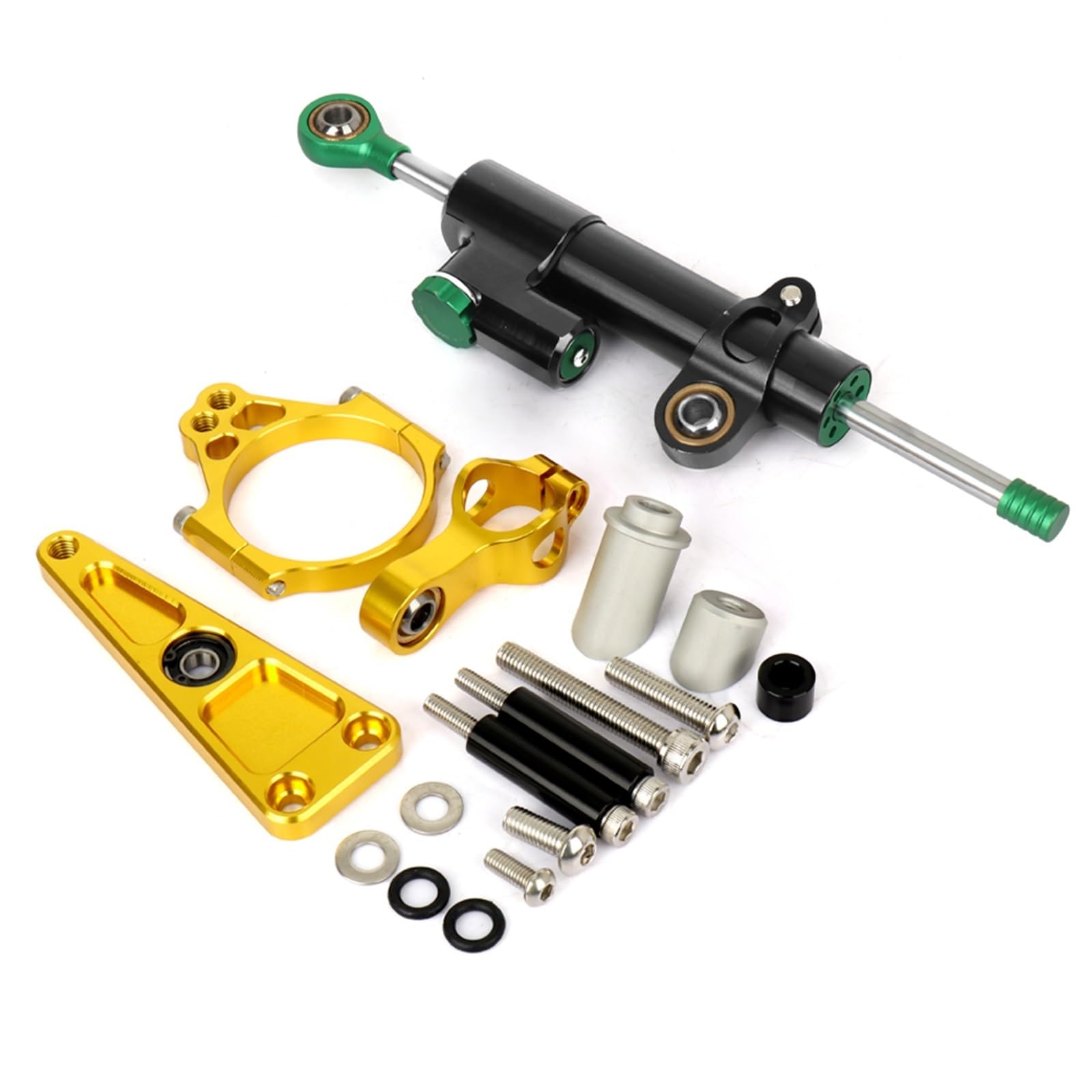 VBNYBA Motorrad Dämpfer Stabilisator Kompatibel Mit X-ADV750 2017-2022 Motorrad Einstellbare Lenkung Dämpfer Stabilisator Halterung Montage Kit Motorrad Lenkung Schock(C) von VBNYBA