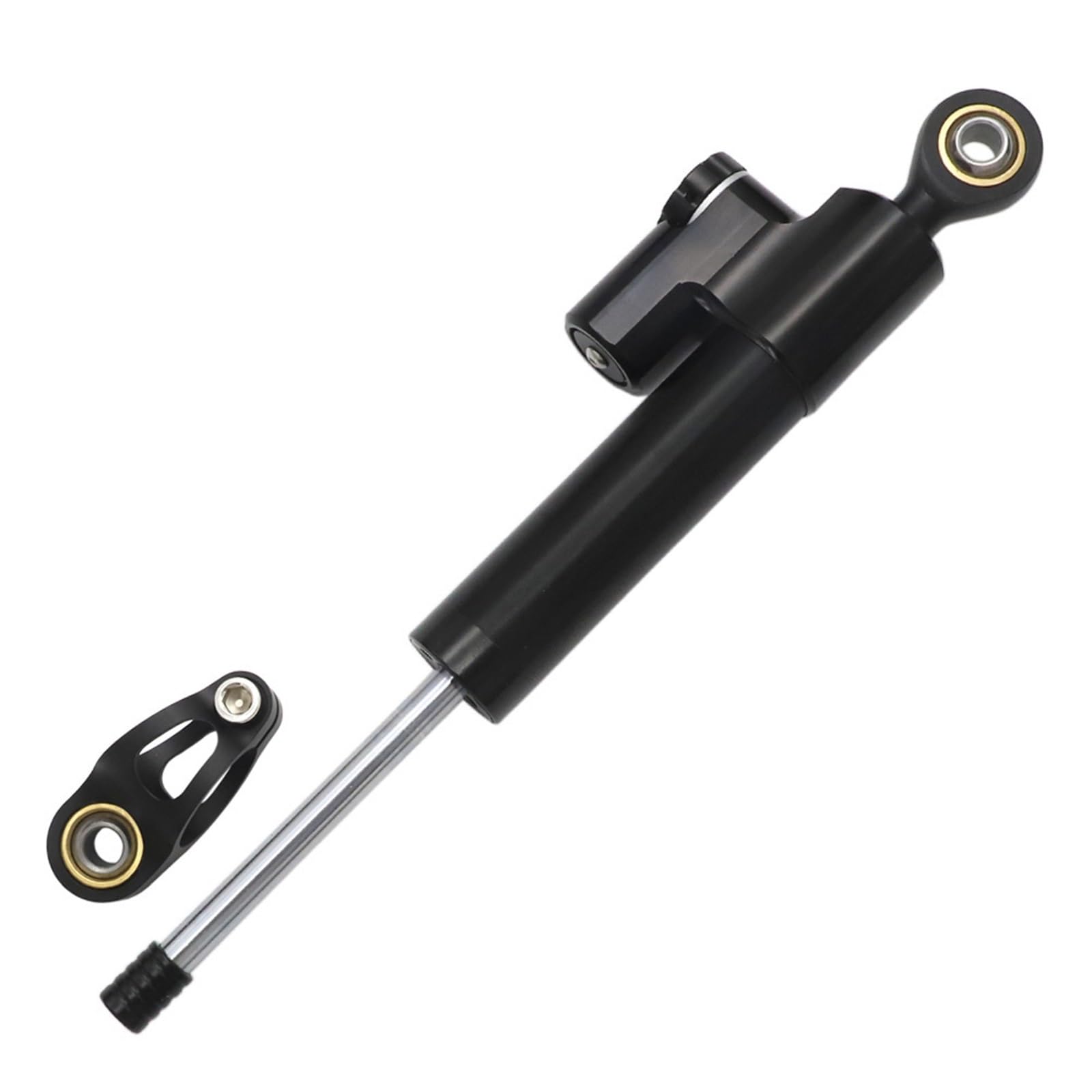 VBNYBA Motorrad Dämpfer Stabilisator Kompatibel Mit Yamaha Für MT10 Für MT07 Für MT09 Motorrad-Lenkungsdämpfer, Aluminium, Einstellbarer Richtungs-Motorrad-Absorber-Stabilisator(B) von VBNYBA