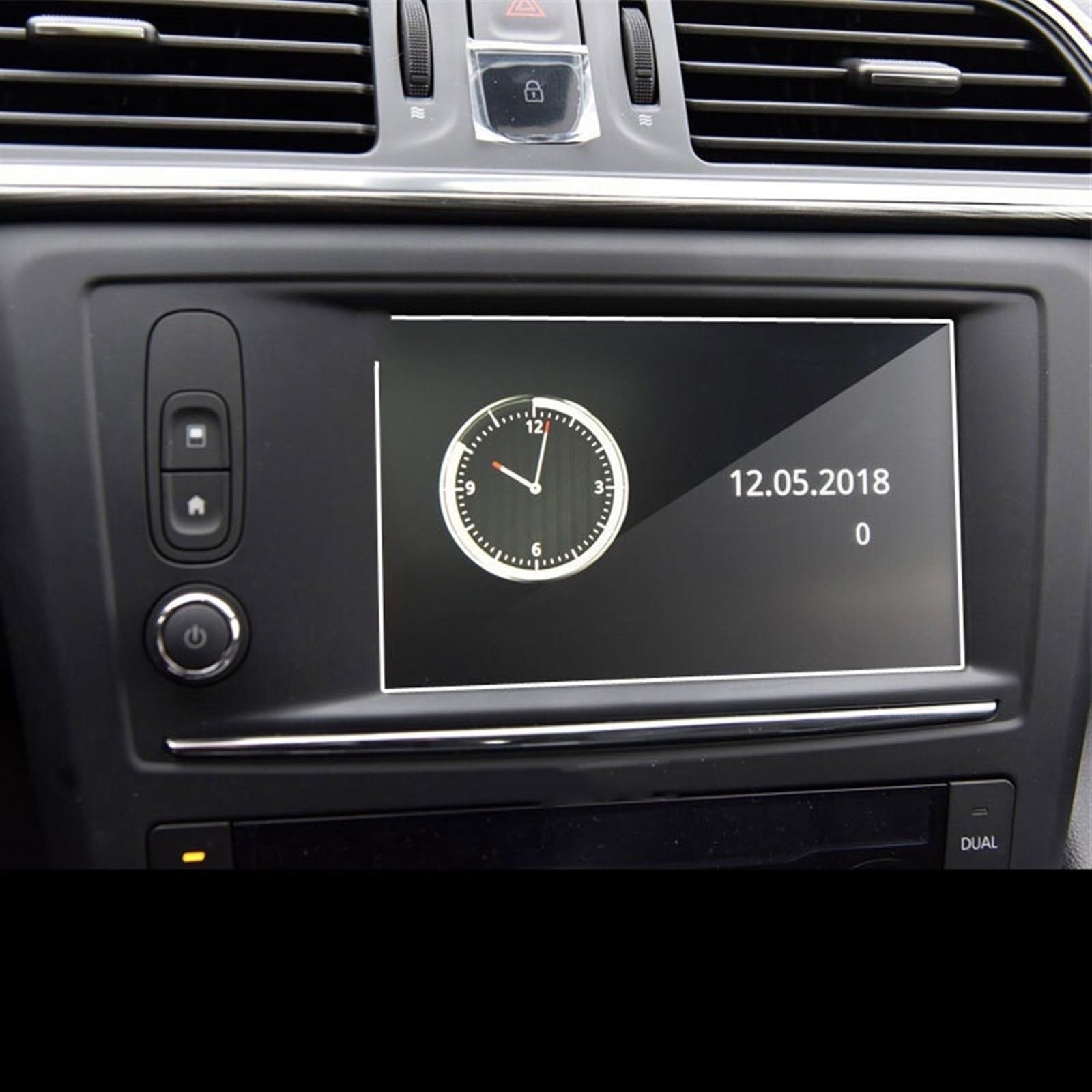 VBNYBA Navigation Schutzfolie Kompatibel Mit Kadjar 2016 2017 2018 2019, Gehärtetes Glas, Schutzfolie, Auto-GPS-Navigation, Displayschutzfolie, Auto-Display-Schutzfolie(7inch) von VBNYBA