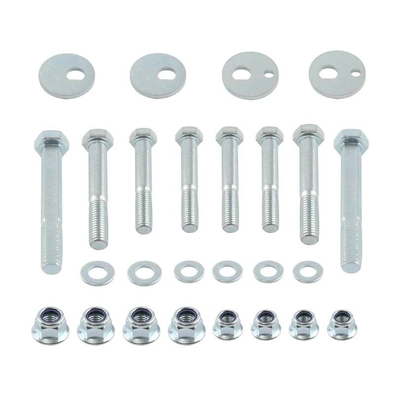 VBNYBA Querlenker Satz Kompatibel Mit Dodge Für Ram 1500 2000 2001 Für Ram 2500 3500 2000 2001 2002 1 Satz Vordere Querlenker Nockenschrauben Hardware-Kit Autozubehör von VBNYBA