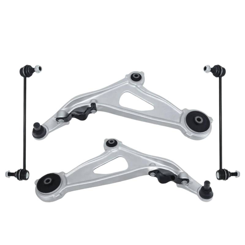 VBNYBA Querlenker Satz Kompatibel Mit Infiniti Für JX35 2013 Für QX60 2014 2015 2016 2017 K750282 K750283 Car Front Lower Arm Sway Bar End Link Suspension Kit von VBNYBA