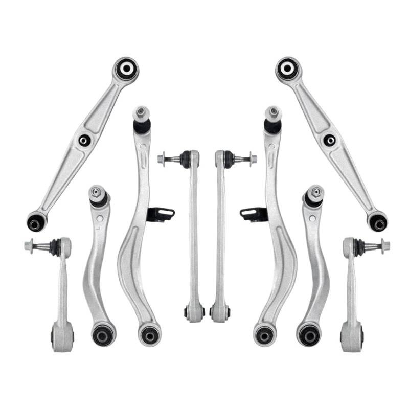 VBNYBA Querlenker Satz Kompatibel Mit Lexus Für LS460 2007–2017 Für LS600h 2008–2016 10-teiliges Auto-Hinter-Ober-Untere-Querlenker-Querlenker-Set 4873050110 4871050090 von VBNYBA