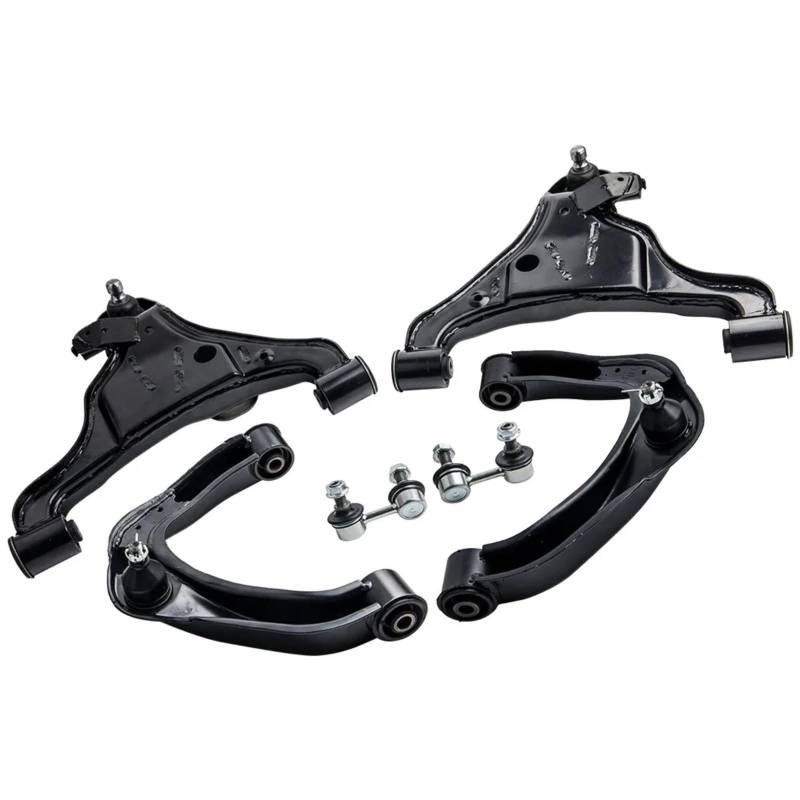 VBNYBA Querlenker Satz Kompatibel Mit Nissan Für Pathfinder 2005–2012 Für Xterra Für Frontier 2005–2015 OEM: K621245 K621246 Auto Vorne Obere Untere Querlenkerbaugruppe von VBNYBA