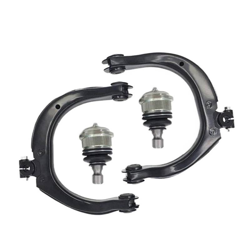 VBNYBA Querlenker Satz Kompatibel Mit Oldsmobile Für Bravada 2002 2003 2004 OEM: K640294 K640293 K6664 4-teiliges Auto-Querlenker-Kugelgelenk-Längslenker-Set Vorne Oben von VBNYBA