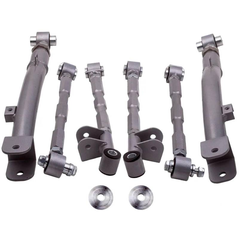 VBNYBA Querlenker Satz Kompatibel Mit Subaru Für Impreza Für WRX 1993–2003, 2004, 2005, 2006, 2007, 6 Stück, Hintere Querlenker, Querlenker, Querlenker, Querlenker von VBNYBA