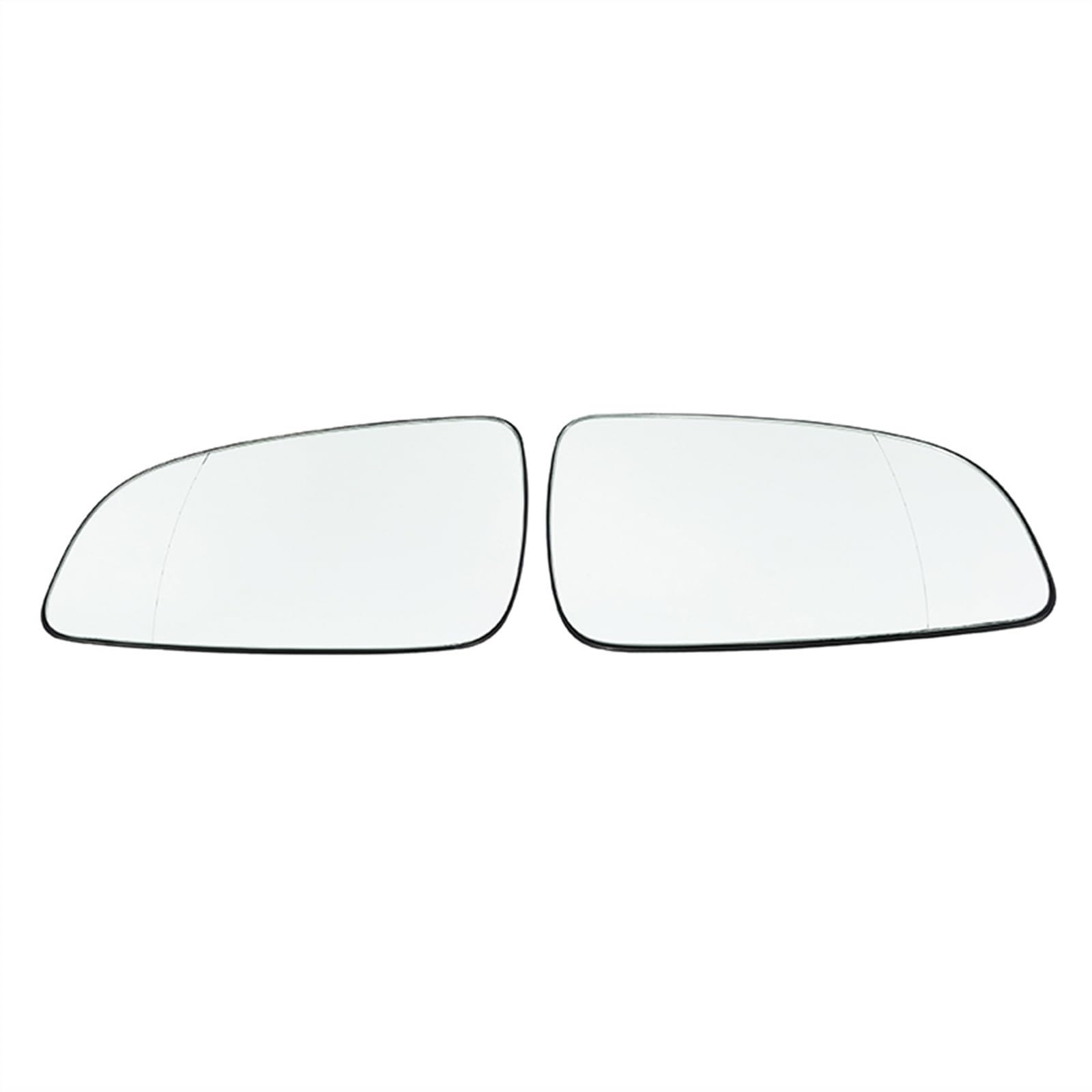 VBNYBA Seitenrückspiegelglas Kompatibel Mit Opel Für Astra H 2004 2005 2006 2007 2008. Linke Rechte Seite, Auto-Rückspiegel, Auto-Rückspiegel, Außenspiegel(Pair) von VBNYBA