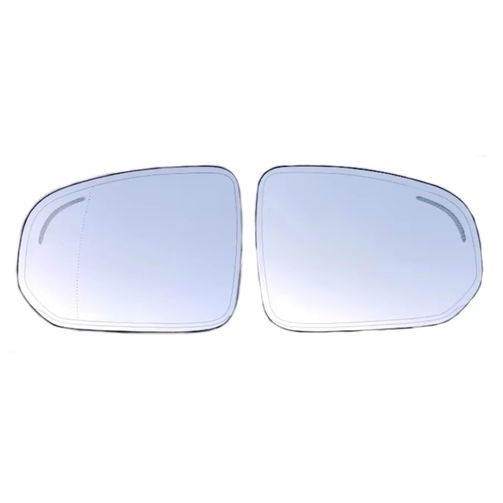 VBNYBA Seitenrückspiegelglas Kompatibel Mit Volvo Für XC60 2018–2023. Auto-Außenrückspiegel, Glaslinse, Türflügel, Rückspiegelglas Mit Beheiztem Toten Winkel(1 Pair) von VBNYBA