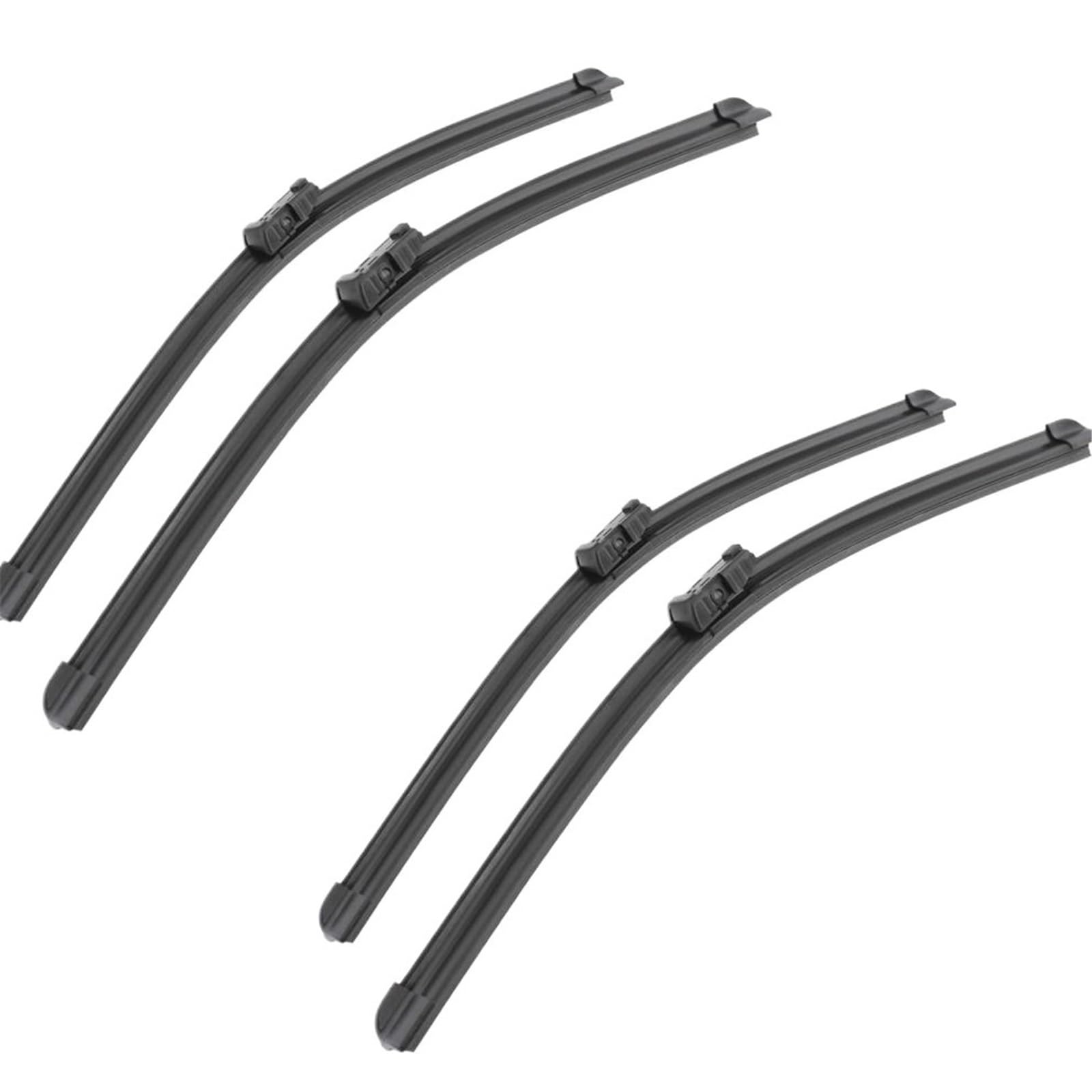 VBNYBA Wischerblätter Kompatibel Mit Cadillac Für SRX 2010 2011 2012 2013 2014 2015 2016 Autowischer Vorne Hinten Wischerbürsten Scheibenwischer Autozubehör(4 PCS) von VBNYBA