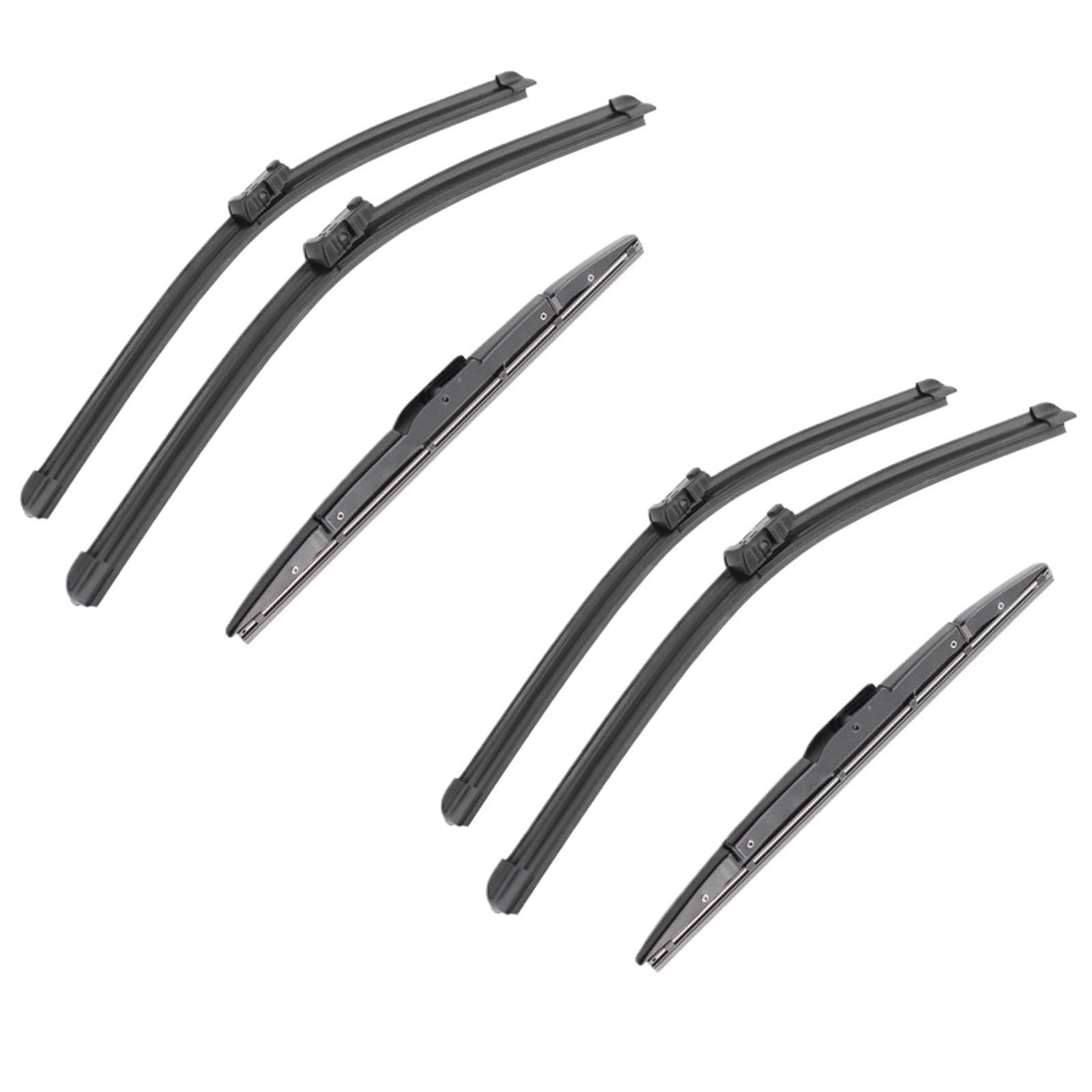 VBNYBA Wischerblätter Kompatibel Mit Cadillac Für SRX 2010 2011 2012 2013 2014 2015 2016 Autowischer Vorne Hinten Wischerbürsten Scheibenwischer Autozubehör(6 PCS) von VBNYBA