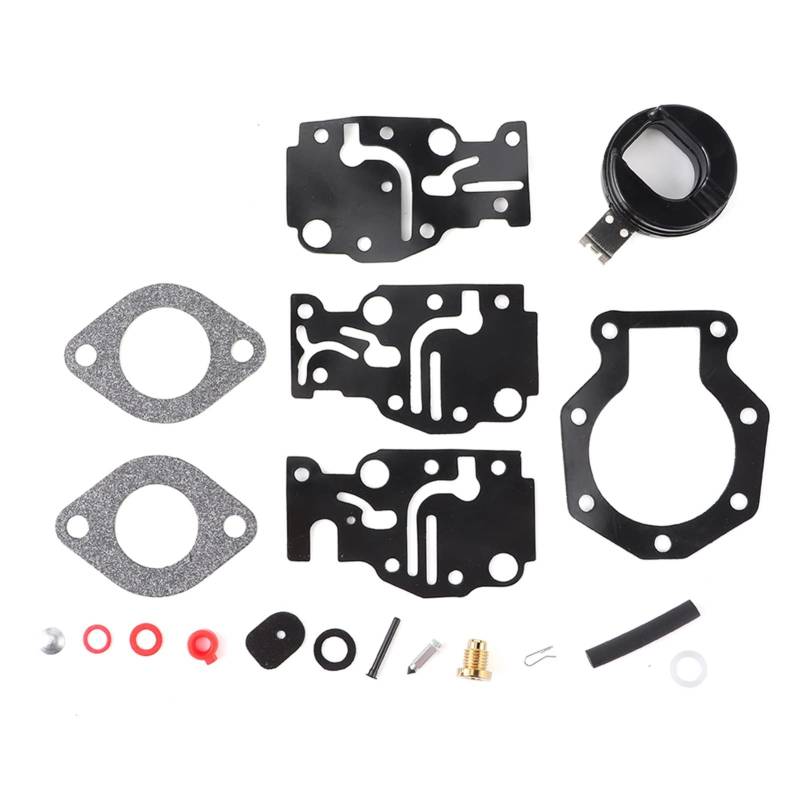 VBPBHFFNMW 1 Set Vergaser Rebuild Kit Kassiere Reparaturwerkzeuge Motorrad Vergaser Reparatur Fit for Johnson Fit for Evinrude 439073 0439073 Vergaserteile von VBPBHFFNMW