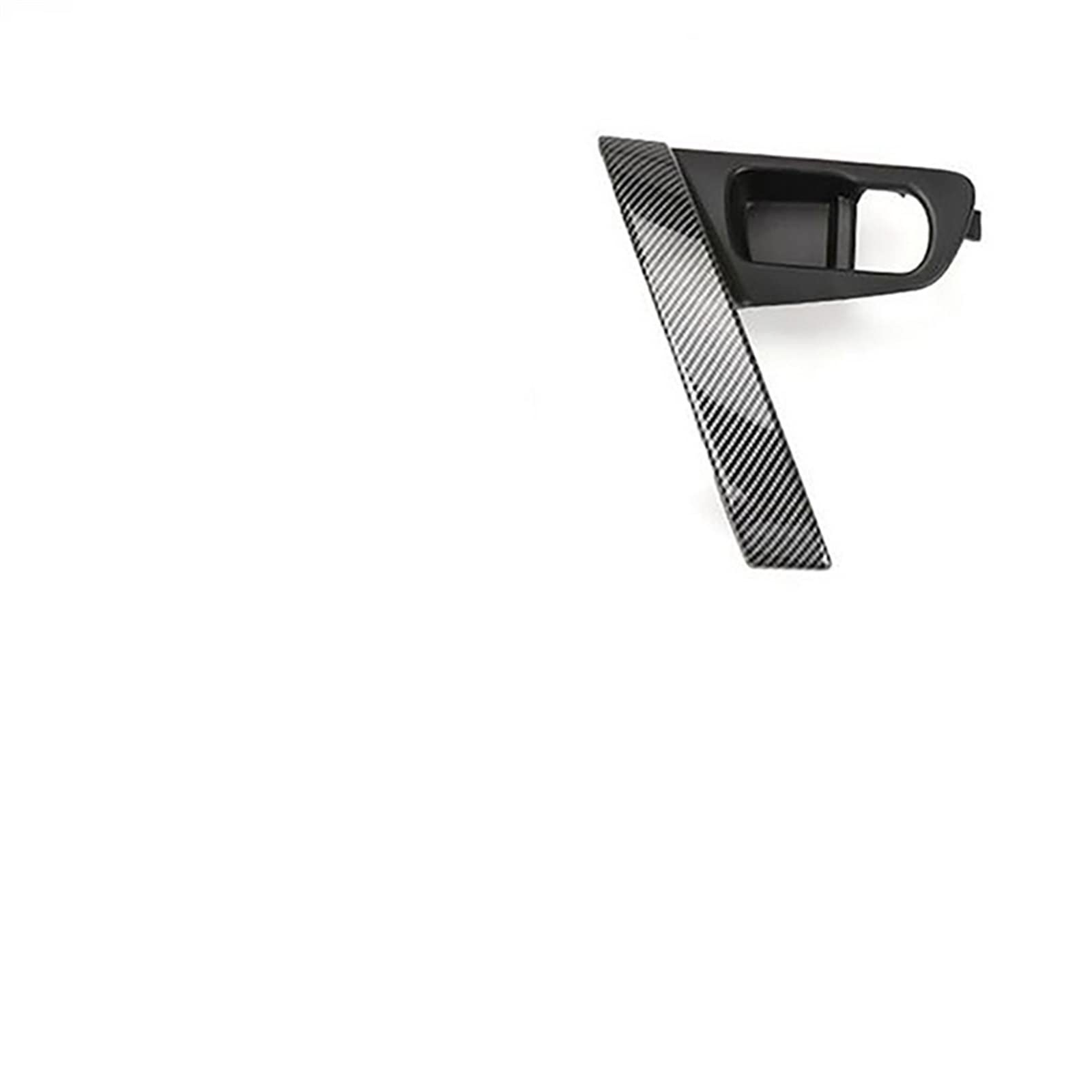 VBPBHFFNMW Auto-Carbon-Faser-Innentürgriffe Basis-Innentürgriff-Abdeckungsverkleidung, passend for Nissan, passend for Qashqai J10 2007-2015 Inner door handle(RIGHT) von VBPBHFFNMW