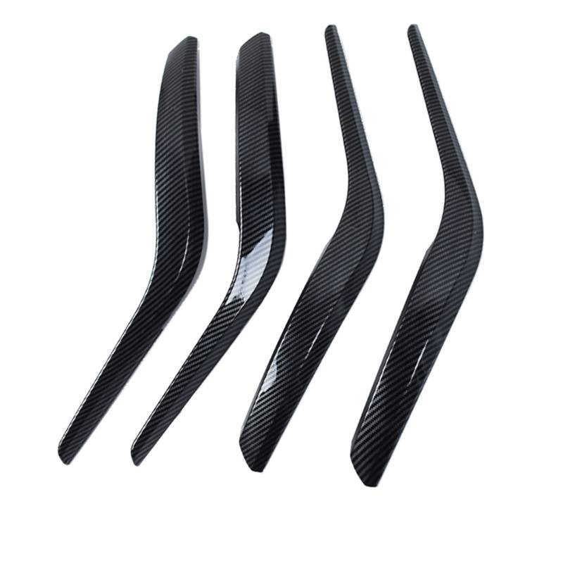 VBPBHFFNMW LHD RHD Karbonfaser-Innentürgriff-Abdeckungs-Verkleidungssatz Ersatz passend for BMW X1 E84 2010-2016 Inner door handle(Carbonfiber 4pcs set) von VBPBHFFNMW