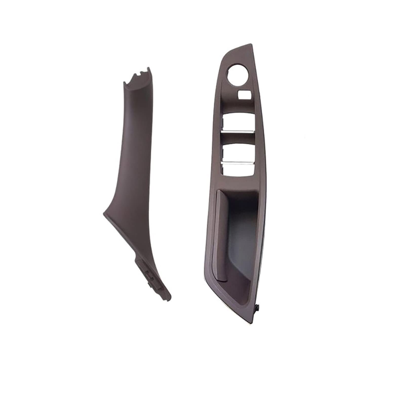 VBPBHFFNMW RHD Rechtslenker Auto Innentür Fenster Schalterabdeckung Original Innentürgriff Verkleidung Passend for BMW F10 F11 F18 520 523 525 Inner door handle(Front 2pcs Moka) von VBPBHFFNMW