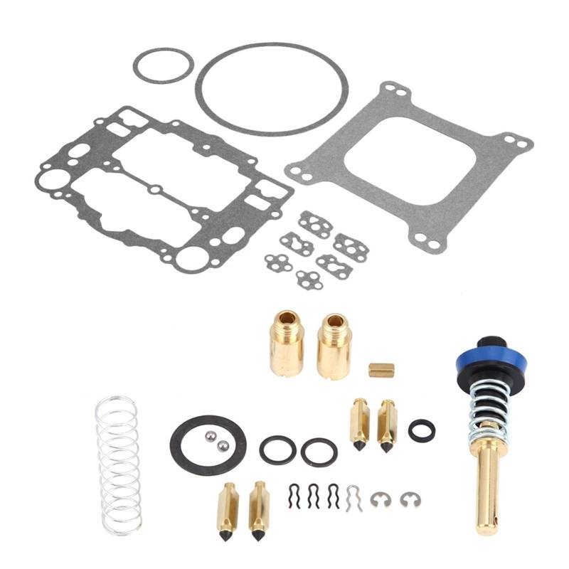 VBPBHFFNMW Tragbarer Vergaser Wiederaufbau Kit Reparaturwerkzeuge 1400 1403 1403 1405 1406 1407 1411 1409 Fit for Edelbrock Fit for carb Vergaserteile von VBPBHFFNMW