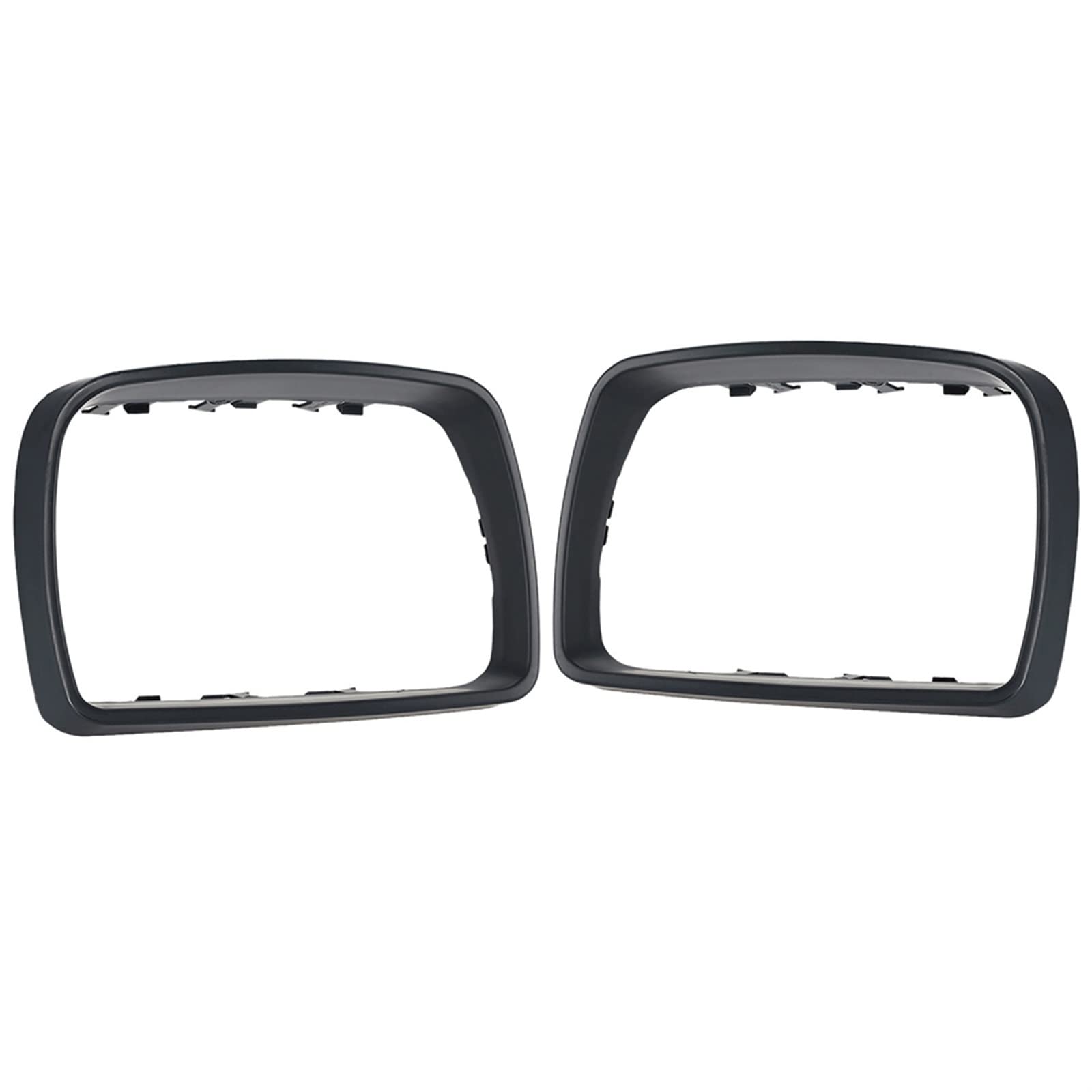 VBPBHFFNMW Türseitenspiegelrahmen-Zierring passend for BMW E53 X5 3.0d 3.0i 4.4i 1999–2006 Außenspiegelhalter Rückspiegel-Zierringgehäuse Rückspiegel(Pair) von VBPBHFFNMW